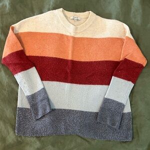 Madewell Striped Fall Sweater - Sz XXS (Fits like S/M)
